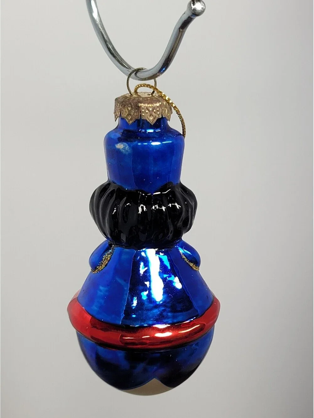 Thomas Pacconi Hand Blown Glass Soldier Nutcracker Christmas Ornament
